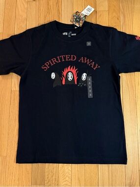 Spirited Away Black Graphic Tee from Uniqlo